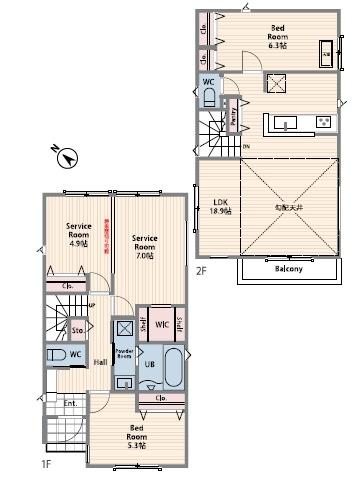 綾瀬市寺尾本町1丁目1期 新築分譲No.1