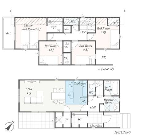 厚木市鳶尾1丁目　第３　新築分譲1号棟