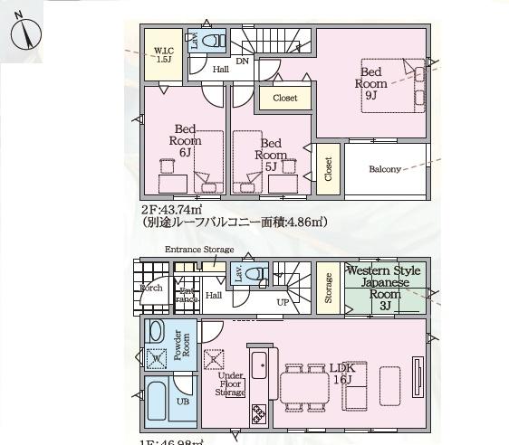 綾瀬市早川第６　新築分譲4号棟