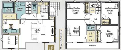 海老名市河原口2丁目1期新築一戸建て
