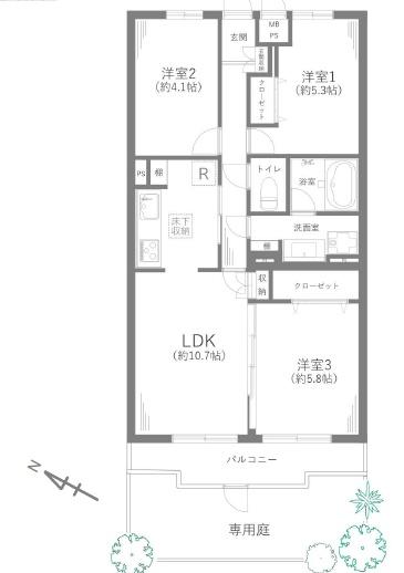 ライオンズマンション小田急相模原第３