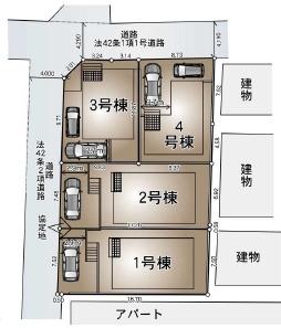 座間市入谷西2丁目第4　新築分譲4号棟