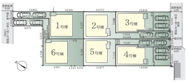 相模原市南区相武台３丁目　３期　新築分譲５号棟