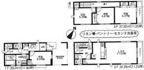 相模原市南区南台4丁目2期新築分譲3号棟