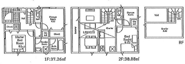 相模原市南区相武台3丁目　第23　新築分譲2号棟