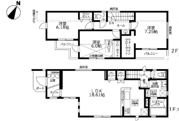 相模原市南区相南２丁目４期　新築分譲１号棟
