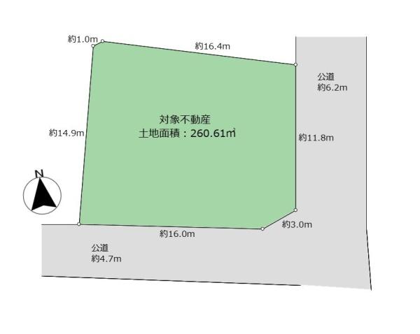 海老名市国分北３丁目　売地