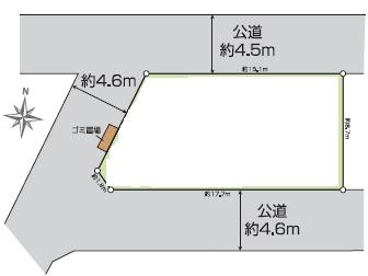 座間市南栗原４丁目の土地