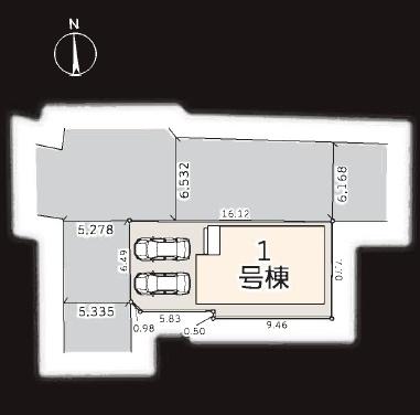 座間市栗原中央４丁目　新築分譲1号棟