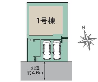 厚木市まつかげ台2期　新築分譲1号棟