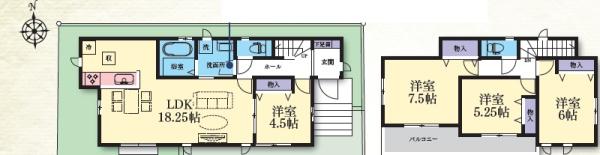 綾瀬市綾西4丁目　新築分譲A号棟