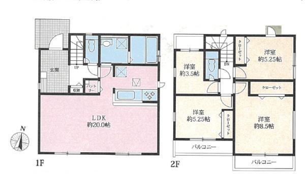 綾瀬市寺尾本町1丁目2期新築分譲8号棟