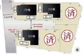 厚木市愛甲東3丁目新築分譲6号棟