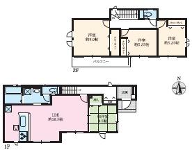 綾瀬市小園6期新築分譲1号棟