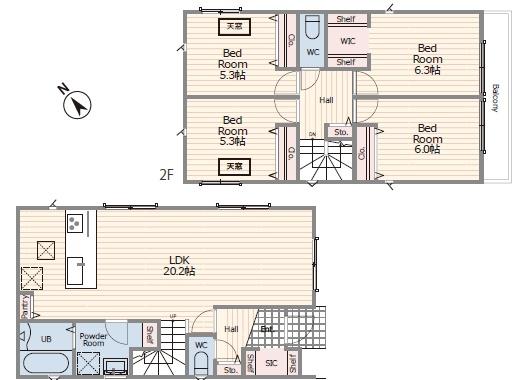 相模原市南区若松５丁目　新築分譲１号棟