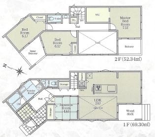 座間市南栗原３丁目　新築一戸建て
