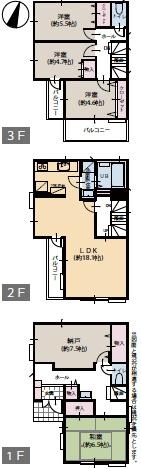 厚木市三田南3丁目中古一戸建て