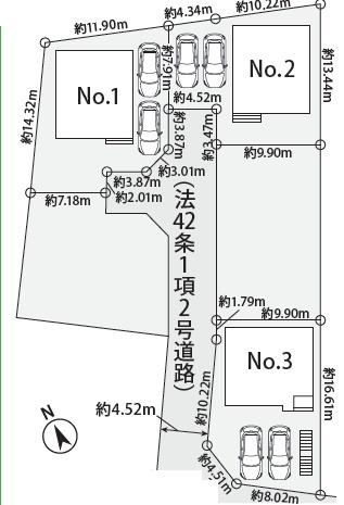 綾瀬市早川1期　新築分譲No.3