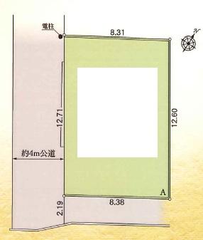座間市ひばりが丘３丁目の土地