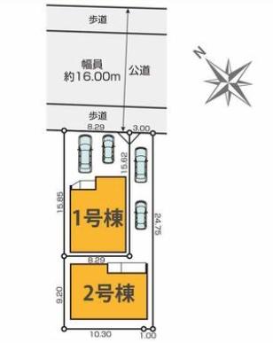 厚木市鳶尾4丁目1期　新築分譲2号棟