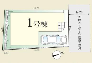 座間市相武台１丁目３期　新築分譲１号棟