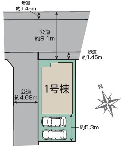 厚木市愛甲東１丁目　新築一戸建て