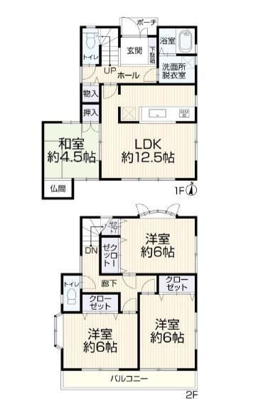綾瀬市上土棚北2丁目　中古一戸建て