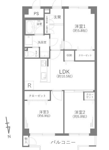 東建座間ハイツ２