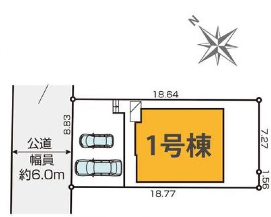 厚木市鳶尾5丁目2期　新築分譲1号棟