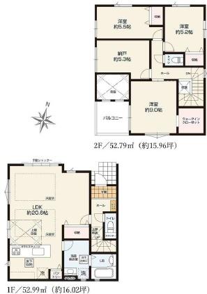 厚木市戸室2丁目2期新築分譲1号棟
