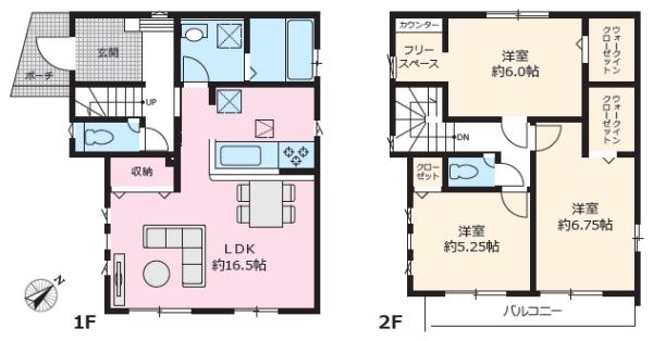 綾瀬市寺尾釜田3丁目1棟　新築分譲1号棟