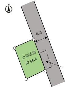 座間市相模が丘3丁目売地建築条件なし