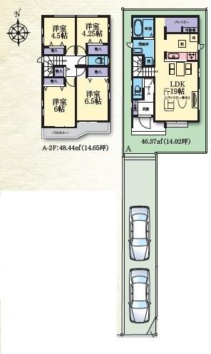 座間市東原１丁目　新築分譲Ａ号棟