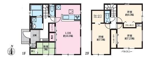 厚木市戸室4丁目 6期 新築分譲2号棟
