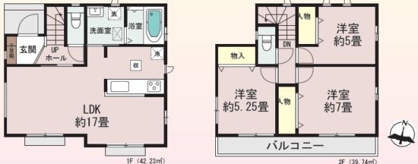 厚木市酒井　新築分譲B号棟
