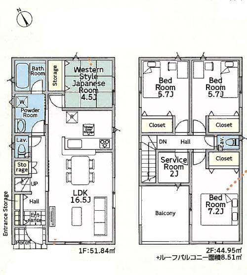 厚木市中荻野第3 新築分譲1号棟