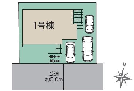 綾瀬市綾西1丁目　新築分譲１号棟