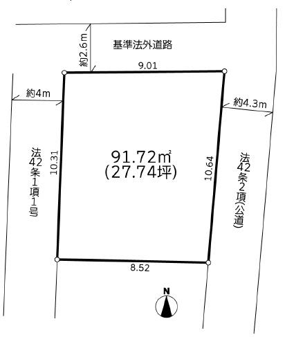 厚木市三田南3丁目3期 売地 建築条件付き