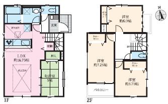 相模原市南区桜台3期新築分譲1号棟