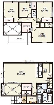 高座郡寒川町田端1期新築分譲1号棟
