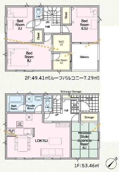 高座郡寒川町大曲第２１　新築分譲2号棟
