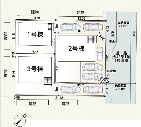 高座郡寒川町大曲第２１　新築分譲2号棟