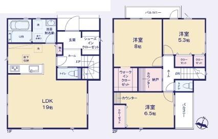座間市座間1丁目 新築分譲5号棟