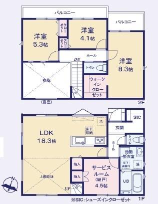 座間市座間1丁目 新築分譲6号棟