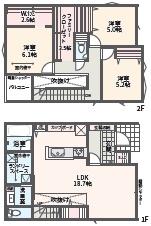 厚木市恩名1丁目新築分譲1号棟