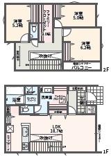 厚木市恩名1丁目新築分譲3号棟