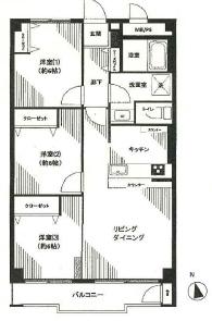 東建座間ハイツ1号棟