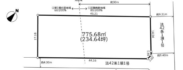 海老名市中新田3丁目4期 売地 建築条件無し