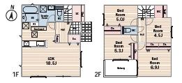 座間市座間2丁目1期新築分譲1号棟