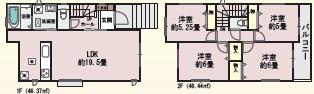 海老名市杉久保北5丁目新築分譲B号棟